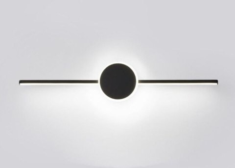 KINKIET ŁAZIENKOWY LED ROUND BLACK 80CM APP850-1W