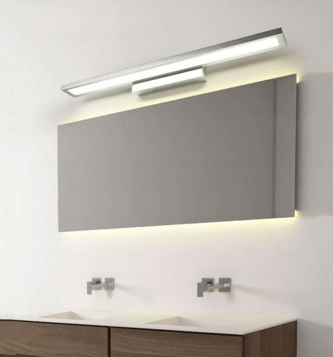 LAMPA KINKIET ŁAZIENKOWY LED NAD LUSTRO 80CM APP841-1W FLAT Chrom