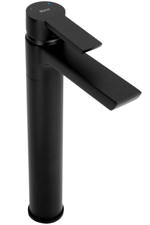 Bateria Umywalkowa REA ARGUS Czarna Wysoka