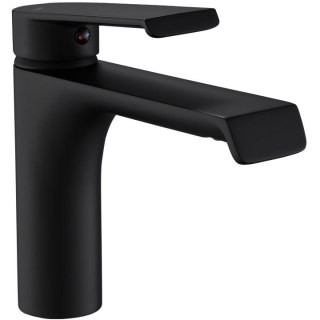 Bateria Umywalkowa REA HASS Czarna Black Niska