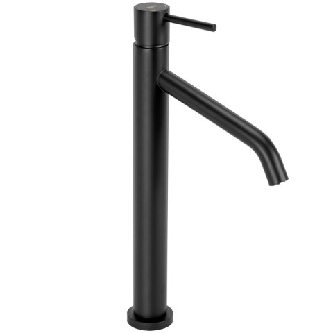 Bateria Umywalkowa REA LEVEL Czarna Wysoka