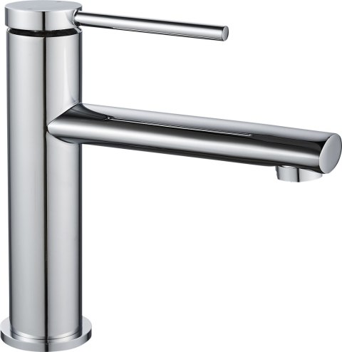 Bateria Umywalkowa REA OVAL Chrom Niska