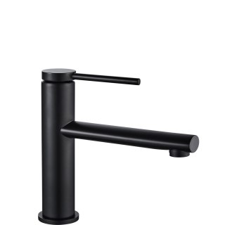Bateria Umywalkowa REA OVAL Czarna Niska