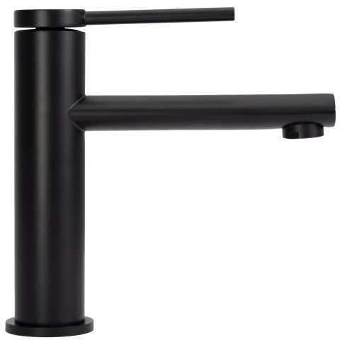 Bateria Umywalkowa REA OVAL Czarna Niska