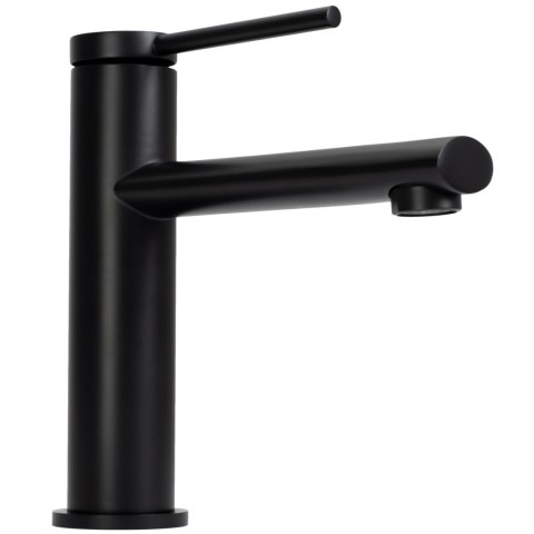 Bateria Umywalkowa REA OVAL Czarna Niska