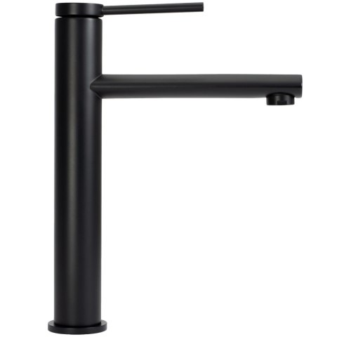 Bateria Umywalkowa REA OVAL Czarna Wysoka