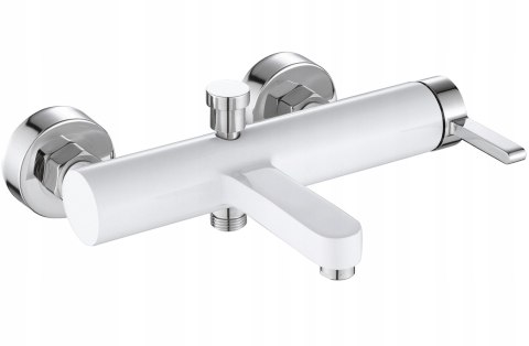 Bateria wannowa REA Polo biała Chrom