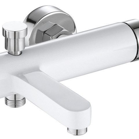 Bateria wannowa REA Polo biała Chrom