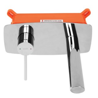 Bateria umywalkowa Podtynkowa REA OVAL Chrom + BOX