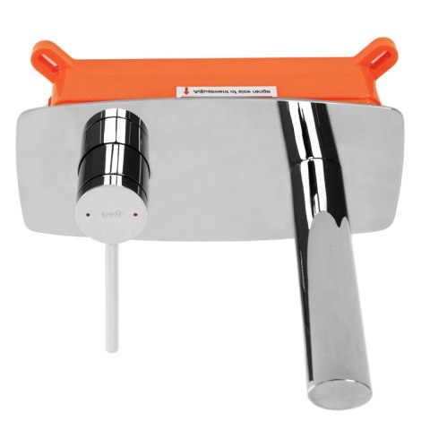 Bateria umywalkowa Podtynkowa REA OVAL Chrom + BOX