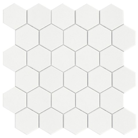 Mozaika hexagon 133422 Biała
