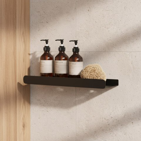 Półka łazienkowa prysznicowa SF03 45cm czarny mat