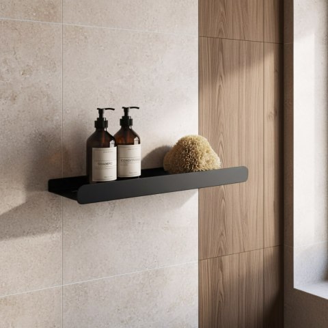 Półka łazienkowa prysznicowa SF03 60cm czarny mat