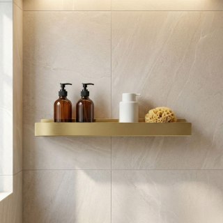 Półka łazienkowa prysznicowa SF04 60cm złota szczotkowana