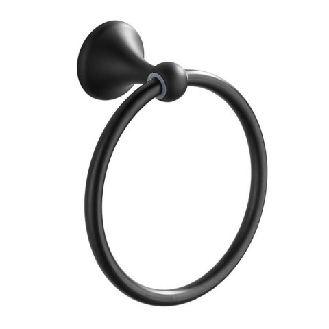 Wieszak łazienkowy RING 332867A Czarny RETRO