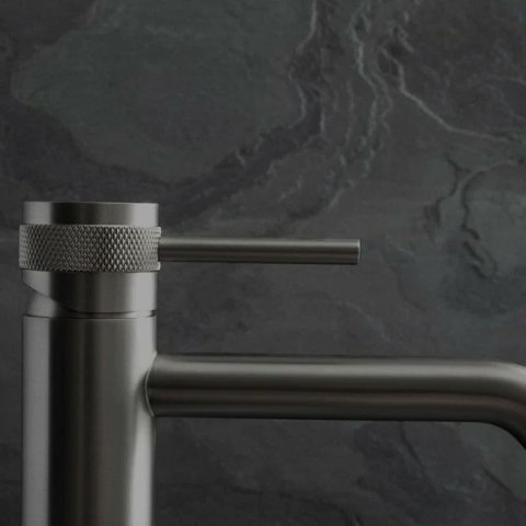 Bateria Umywalkowa REA Lungo Grip Tytan Wysoka