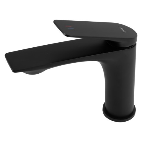 Bateria umywalkowa Rea AVALON CZARNA NISKA