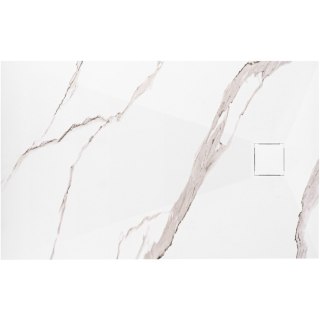 Brodzik prysznicowy Magnum CARRARA WHITE 80x100