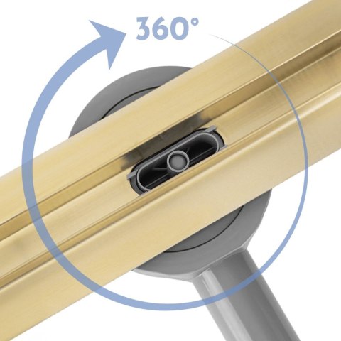 Odpływ Liniowy Rea Neox Slim Pro Złoty 90