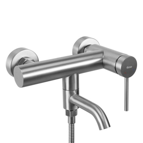 Bateria wannowa REA Clif Nikiel szczotkowany Inox