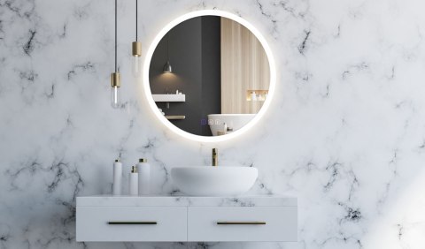 LUSTRO ŚCIENNE LED BLUETOOTH FFJ 80cm