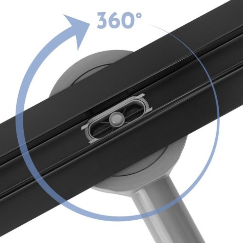 Odpływ Liniowy Rea Neox Slim Pro Czarny 50